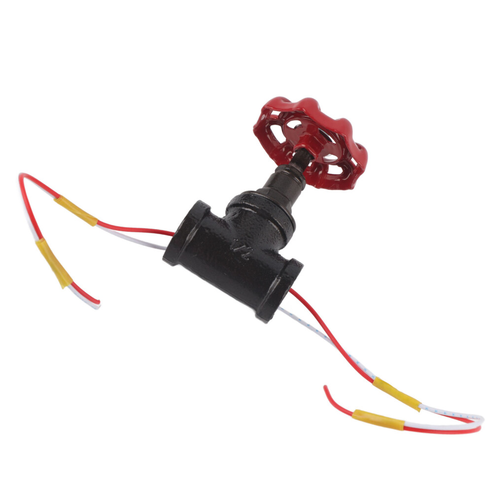 G1/2 Steampunk Style Tee Valve Light Switch With Wires For Industrial Robot Table Lamp Fixture 12V 120V 4941322166141