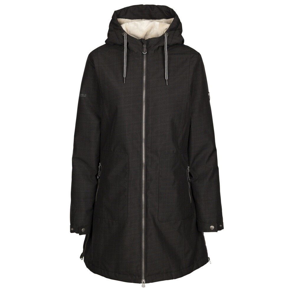 (S, Black) Trespass Womens/Ladies Neeska TP50 Waterproof Jacket