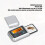 Balance de force pour platine Mini 100 g/0,005 g orange 4