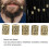 Set di 5 perline per barba in argento antico, accessori per barba da uomo, gioielli 8