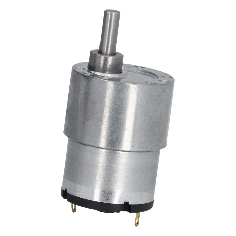 Dc 12V Gear Motor Speed Reduction Cw Ccw Copper Wire Motors With 6Mm D Shaft Jgb37â52066Rpm 4291322168769
