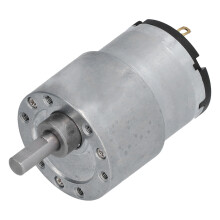 Motore a ingranaggi DC da 12 V in rame JGB37-52035RPM albero a sezione a D da 6 mm
