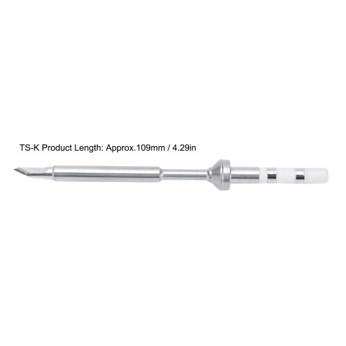 Punta in rame TSK da 109 mm, 70 W, per TS100 a 12-24 V 2