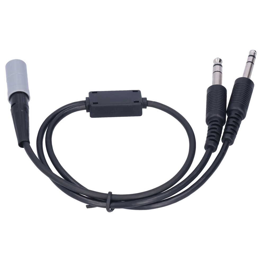 Aviation Headset Adapter Portable High Density Sponge Durable Helicopter Headset Adapter 9381322169868