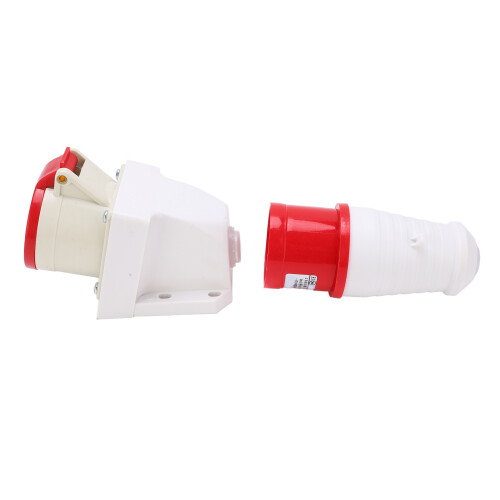 Prise 380-415V 32A 4 broches 3P+E IP44 Noir 2
