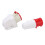 Prise 380-415V 32A 4 broches 3P+E IP44 Noir 7