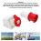 Prise 380-415V 32A 4 broches 3P+E IP44 Noir 6