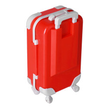 Valigia per bambole 26x11x7 cm, valigia di plastica