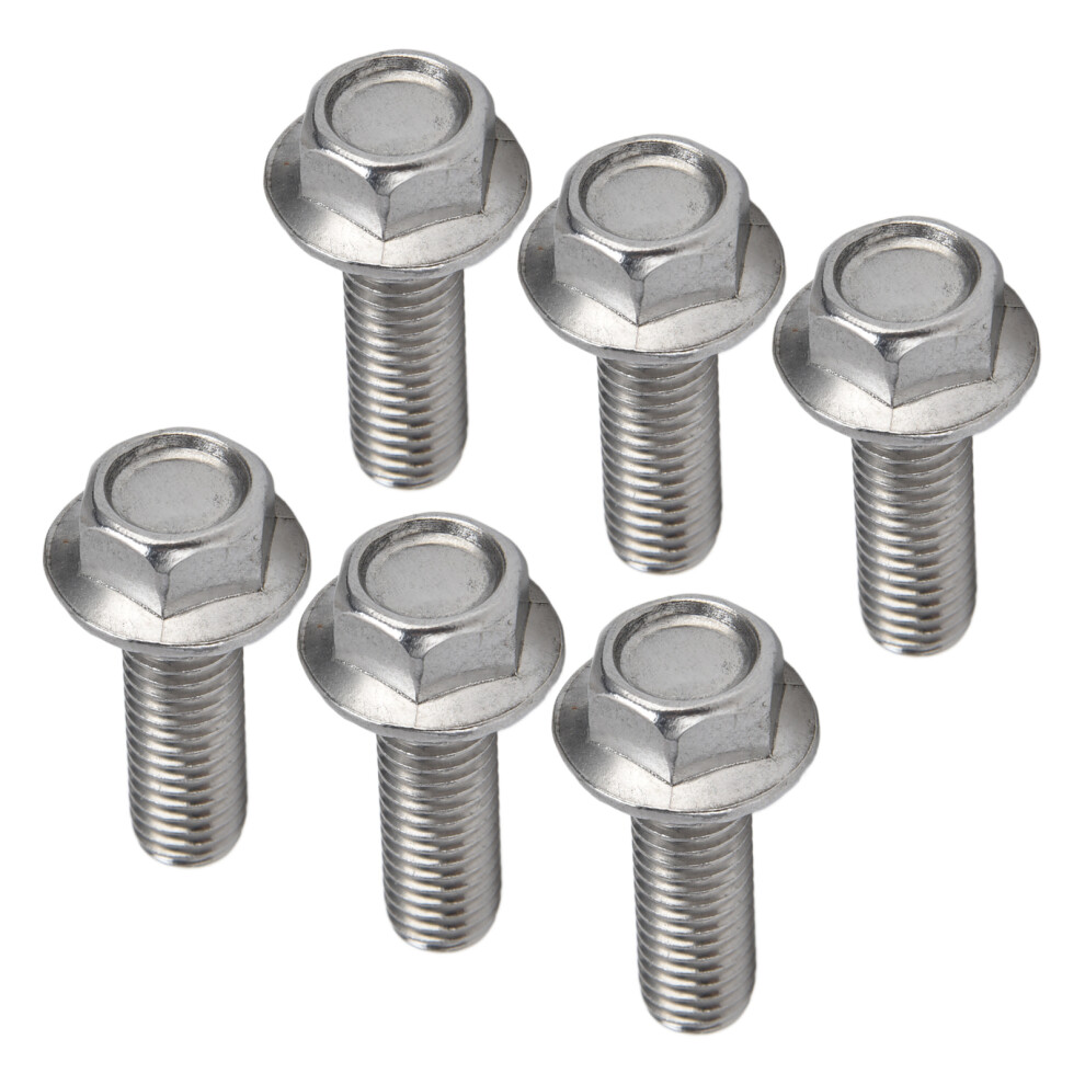20Pcs M10x1.5 Screw Bolts A2â70 Stainless Steel Flanged Hex Head Bolt With Gasket Din6921m10x30 5071322172152