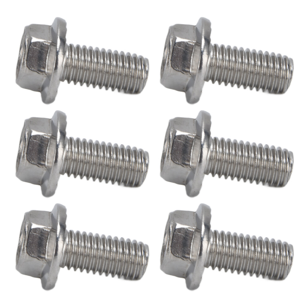20Pcs M10x1.5 Screw Bolts A2â70 Stainless Steel Flanged Hex Head Bolt With Gasket Din6921m10x20 4351322172194