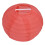 Lanternes en papier rouges rondes de 4 pouces, 100 g, décoratives 4
