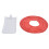 Lanternes en papier rouges rondes de 4 pouces, 100 g, décoratives 13