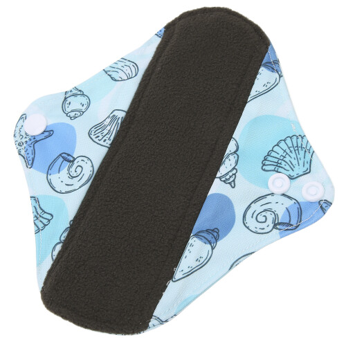 G66 Assorbente igienico riutilizzabile S18x18 cm carbone di bambù