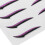 Adesivo per eyeliner argento lampeggiante viola impermeabile 7
