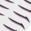 Adesivo per eyeliner argento lampeggiante viola impermeabile 3