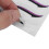Adesivo per eyeliner argento lampeggiante viola impermeabile 9