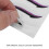 Adesivo per eyeliner argento lampeggiante viola impermeabile 8