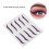 Adesivo per eyeliner argento lampeggiante viola impermeabile 12