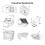 Controllore per divano a 5 pin USB 2A, 10,3  4,2  3,8 cm ABS 9