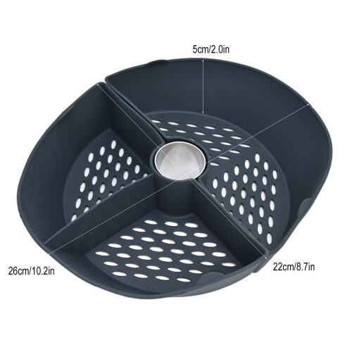 TM5 TM6 TM31 Divisorio 300 g 26x22x5 cm Argento 2