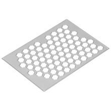 Matrice de découpe en acier au carbone en forme hexagonale, 14,8  10,6 cm