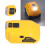 DCB090 14-22 V a 5 V 2,1 A e 12 V 2 A giallo 16