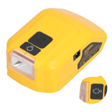 DCB090 Adaptateur de charge 14-22V 12V2A/5V2.1A Jaune
