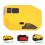 DCB090 14-22 V a 5 V 2,1 A e 12 V 2 A giallo 9