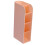 Boîte de rangement de bureau à 4 compartiments rose 10,3  5  20 cm 1