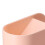 Boîte de rangement de bureau à 4 compartiments rose 10,3  5  20 cm 12