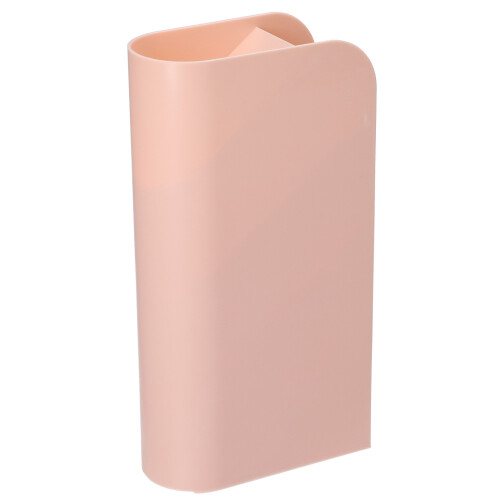 Boîte de rangement de bureau à 4 compartiments rose 10,3  5  20 cm 2