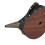 Soffiatore per stufa 43x19cm pelle marrone 632g 11