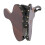 Soffiatore per stufa 43x19cm pelle marrone 632g 8