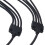 Panneau solaire à 4 branches de type Y 20 A/30 A 1,5-6 mm² noir 5
