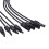 Panneau solaire à 4 branches de type Y 20 A/30 A 1,5-6 mm² noir 7