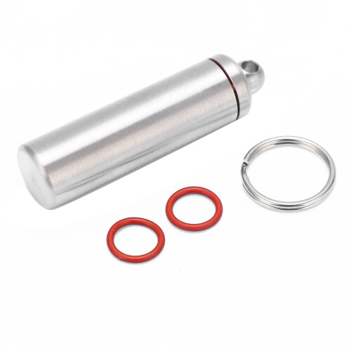 Modello: SS-Mini Portapillole, 56,515 mm, Argento 1