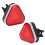 Bike Tail Light Rechargeable Waterproof Bicycle Triangular Warning Tail Lamp with 4 Flashing Modes 15