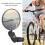 Specchio per manubrio bar-end, diametro 7 cm, 2,8 pollici, lunghezza 14 cm 12