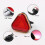 Bike Tail Light Rechargeable Waterproof Bicycle Triangular Warning Tail Lamp with 4 Flashing Modes 3