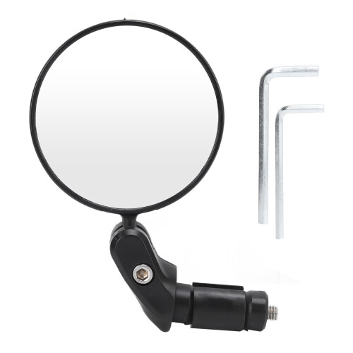 Specchio per manubrio bar-end, diametro 7 cm, 2,8 pollici, lunghezza 14 cm 1