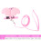 Duck Traction Rope harnais thoracique réglable M rose 8
