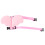 Duck Traction Rope harnais thoracique réglable M rose 4