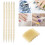 100 pièces Pousse-cuticule pour ongles 9,5  0,4 cm Jaune 15