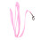 Duck Traction Rope harnais thoracique réglable M rose 3