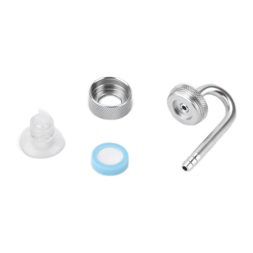 Diffusore CO2 in alluminio Raffinatore 4 mm Tubo 2,4 cm Coppa 1