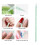 100 pezzi Bastoncini spingi-cuticole per unghie 9,5x0,4 cm Verde 9