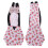 L Couches en polyester rose fraise - lavables 16