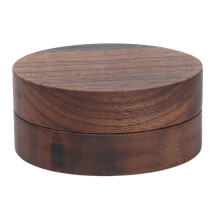 Portacenere compatto con coperchio, argento, 210 g, 10,4 x 4,5 cm