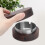 Portacenere compatto con coperchio, argento, 210 g, 10,4 x 4,5 cm 4