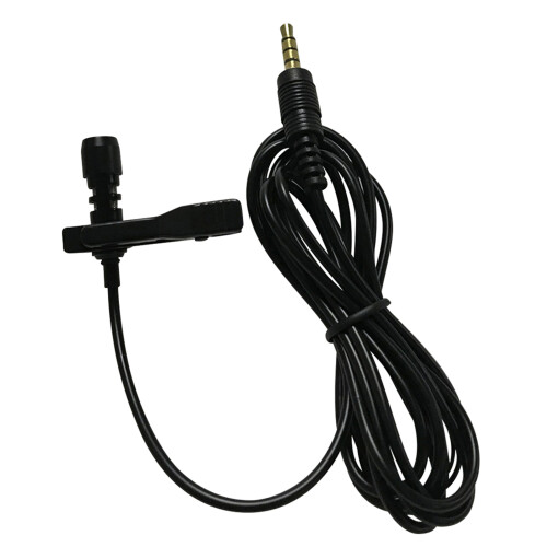 MC-Clip microphone φ4,01,5 mm, câble de 1,5 m, noir